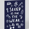 Personalised Sleep is for the Weak New Baby Card | Ohh Deer