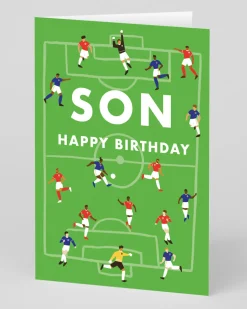 Personalised Son Football Birthday Card | Ohh Deer