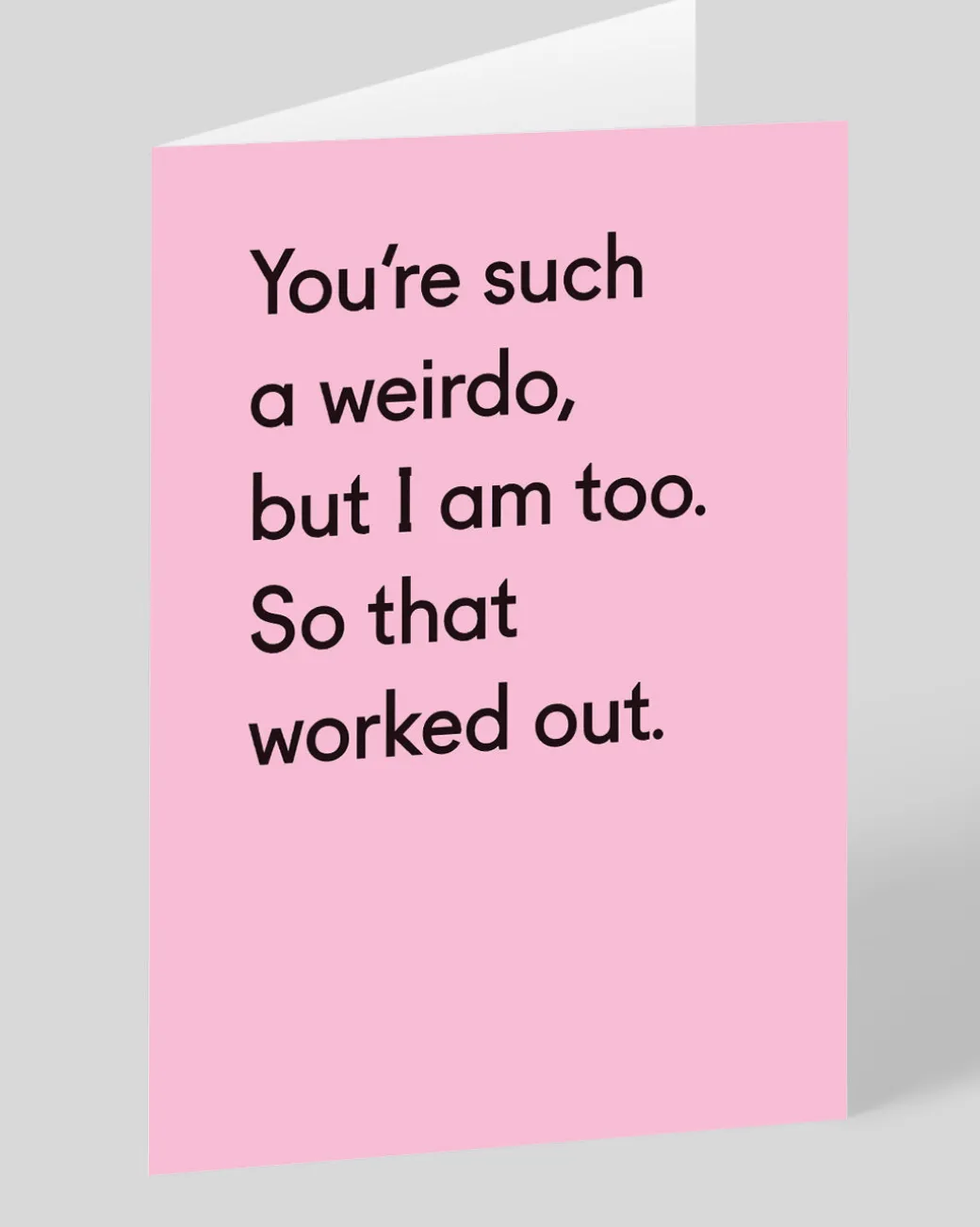 Personalised Such a Weirdo Greeting Card | Ohh Deer