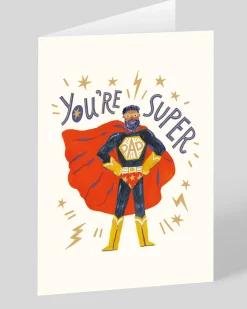 Personalised Super Dad Father's Day Card | Ohh Deer