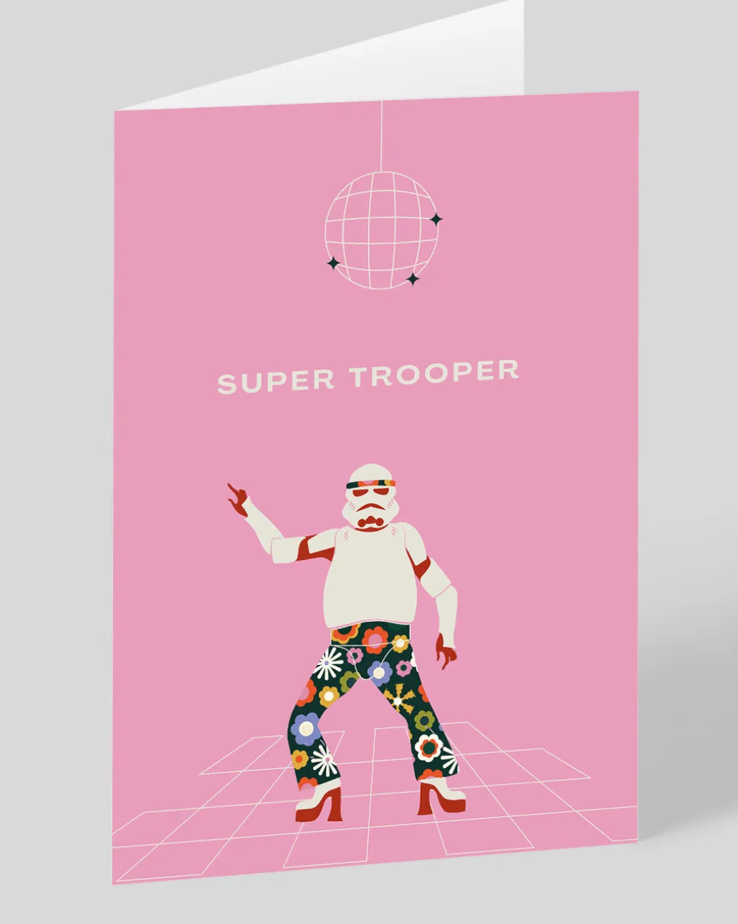Personalised Super Trooper Greeting Card | Ohh Deer