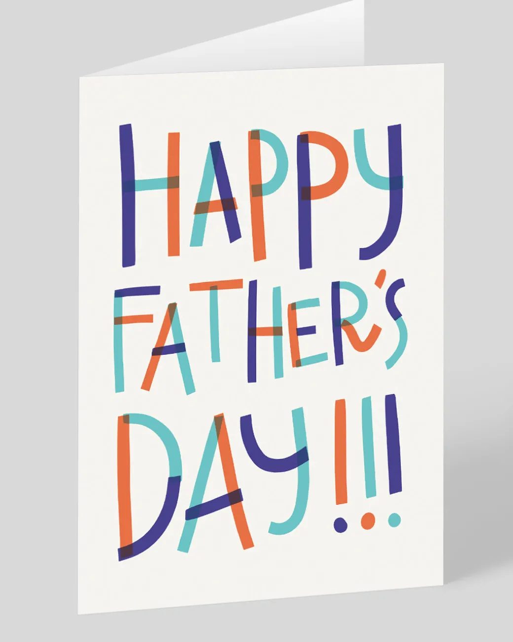 Personalised Text Father's Day Card | Ohh Deer