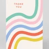 Personalised Thank You Stripes Greeting Card | Ohh Deer