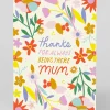 Personalised Thanks For Always Being There Mum Greeting Card | Ohh Deer