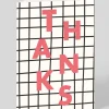Personalised Thanks Grid Greeting Card | Ohh Deer