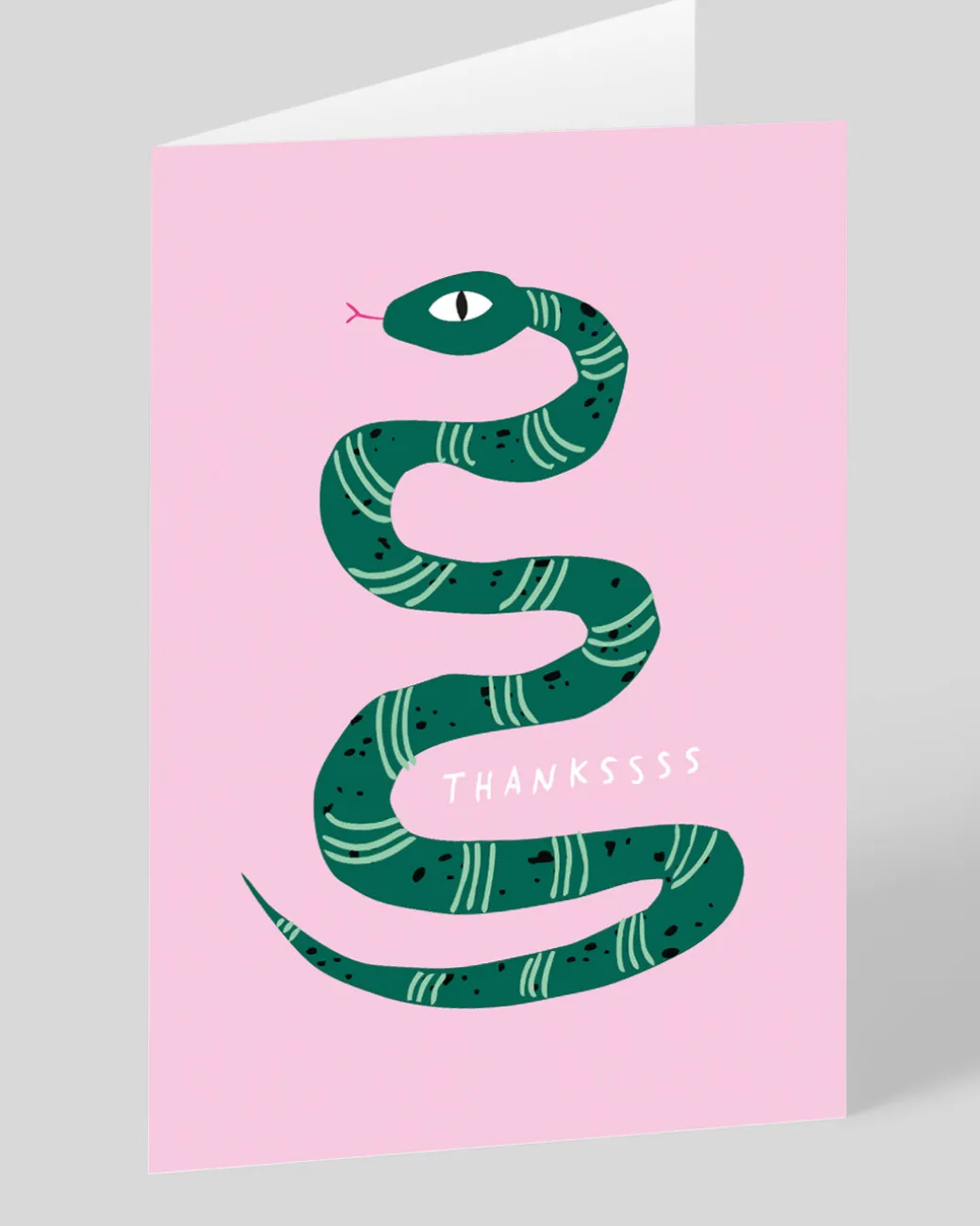 Personalised Thankssss Greeting Card | Ohh Deer
