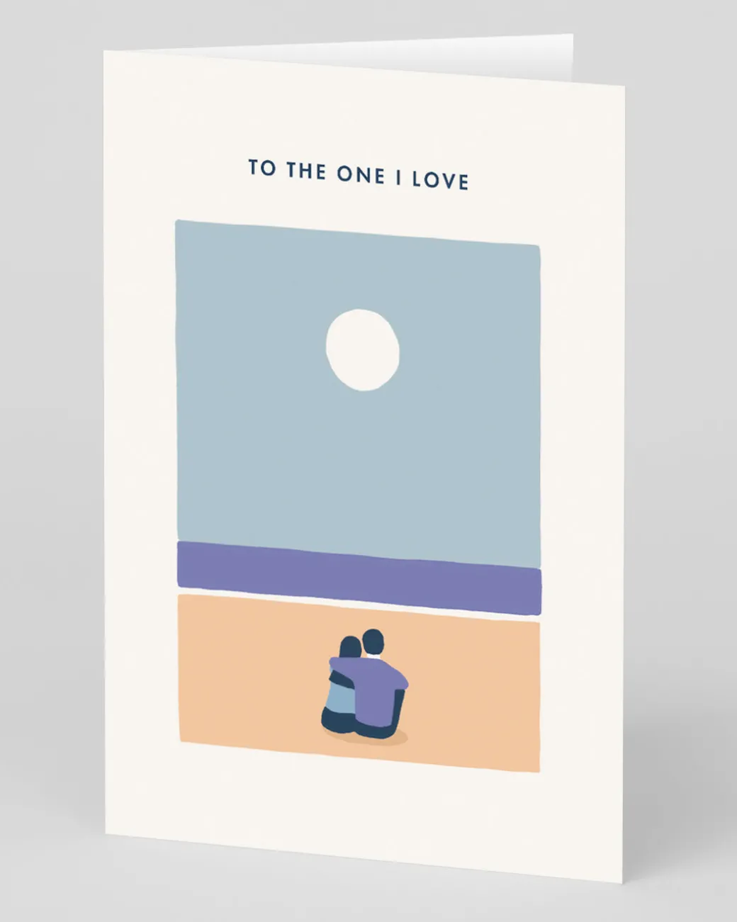 Personalised The One I Love Beach Couple Card | Ohh Deer