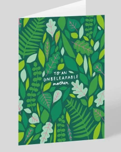 Personalised Unbeleafable Mother Greeting Card | Ohh Deer
