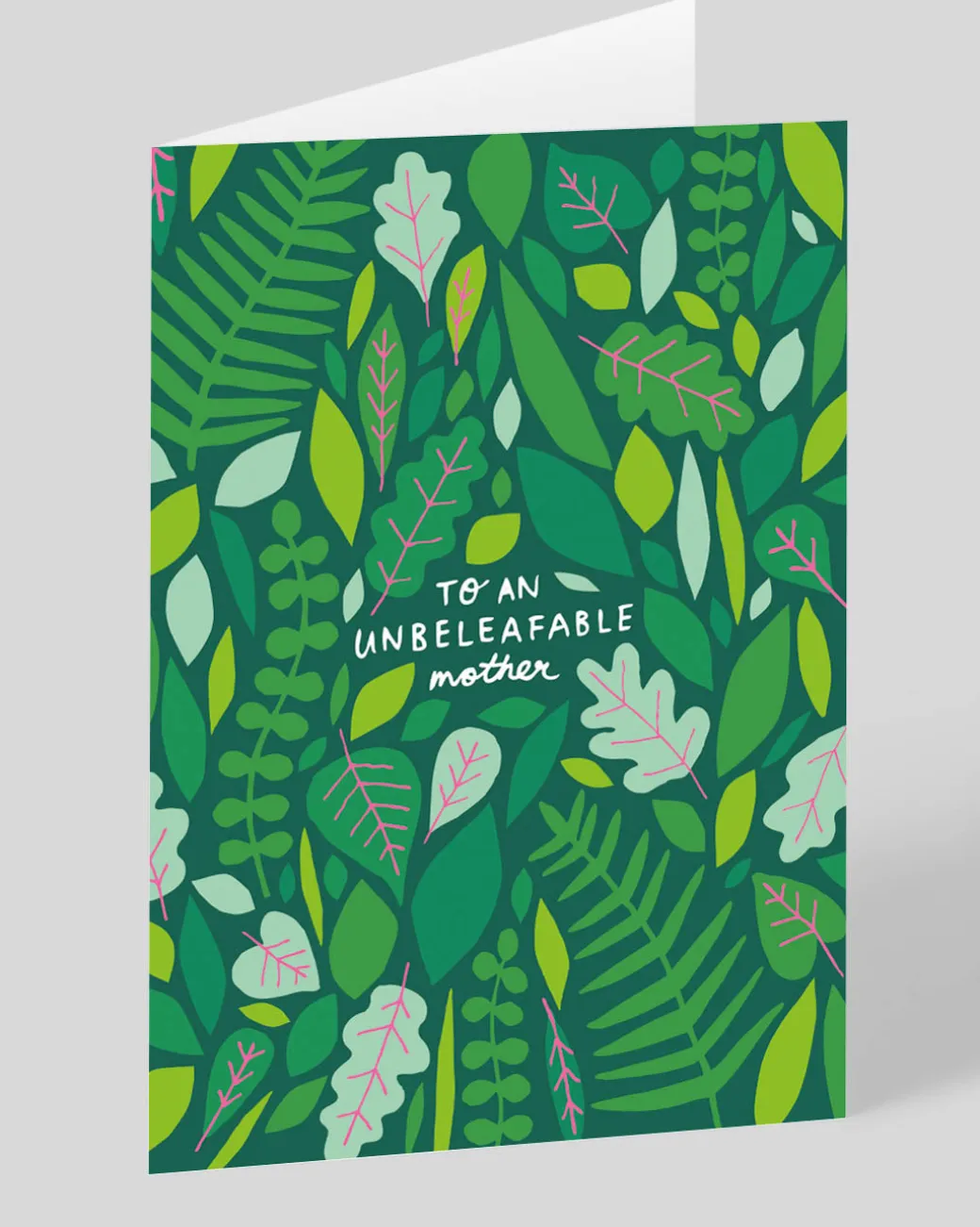 Personalised Unbeleafable Mother Greeting Card | Ohh Deer