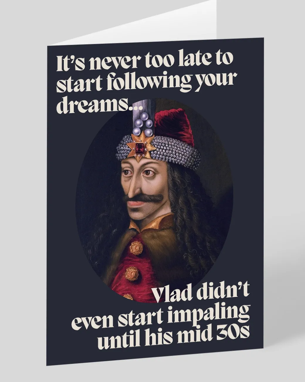 Personalised Vlad The Impaler Greeting Card | Ohh Deer