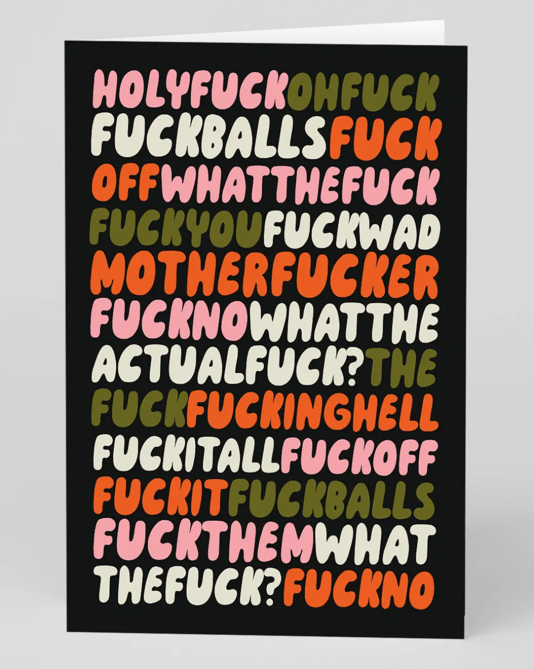 Personalised WTF Greeting Card | Ohh Deer