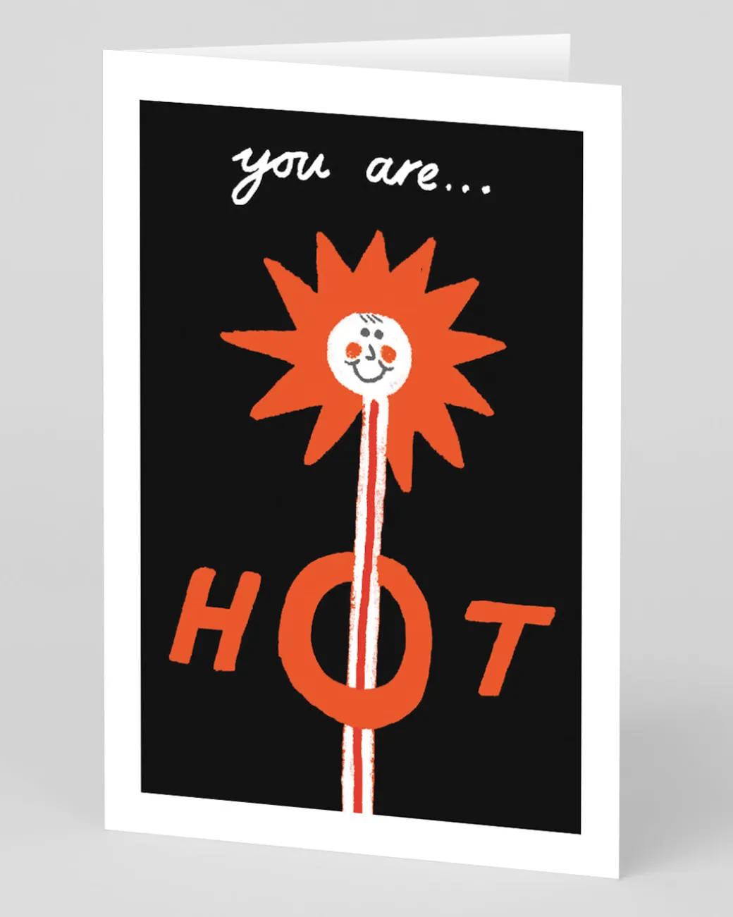 Personalised You Are Hot Greeting Card | Ohh Deer