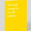 Personalised You Look Young Birthday Card | Ohh Deer