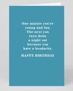 Personalised Young And Fun Birthday Card | Ohh Deer