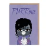 Purrince Greeting Card