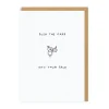 Push The Cake Into Your Face Birthday Card