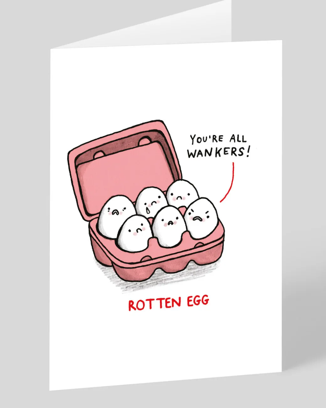 Rotten Egg Greeting Card | Ohh Deer