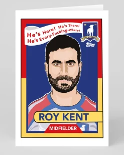 Roy Kent Trading Card Greeting Card | Ohh Deer