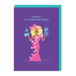 Ru Paul Sashay Birthday Card | Ohh Deer