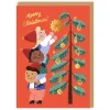 Santa's Helpers Tree Christmas Card | Ohh Deer