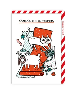 Santa's Little Helpers Christmas Card | Ohh Deer