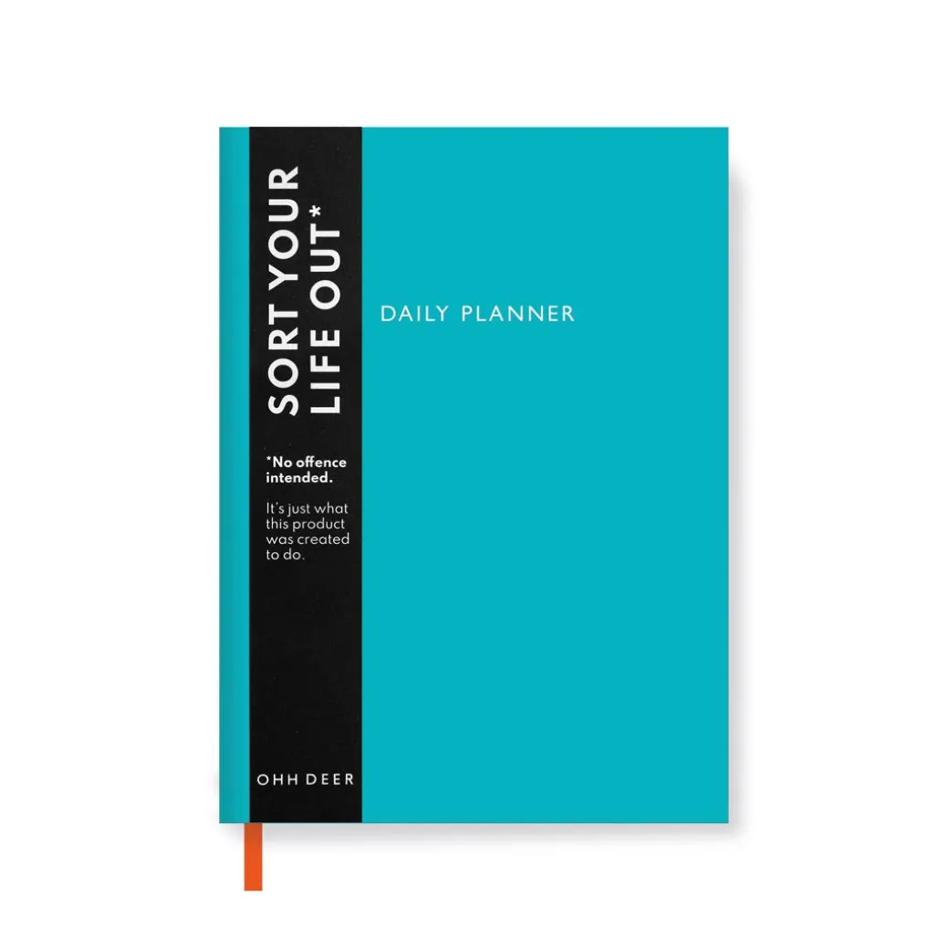 Sea Teal Daily Planner | Journal | Ohh Deer