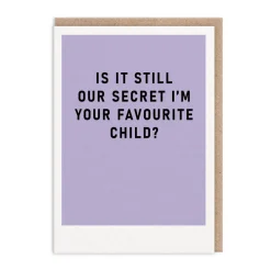 Secret Favourite Child Mother's Day Card | Ohh Deer