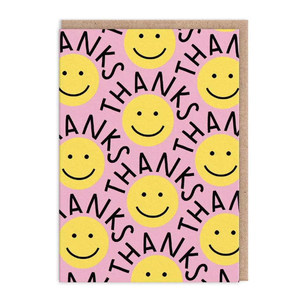 Smiley Faces Thank You Card 😀- Mélanie Johnsson | Ohh Deer