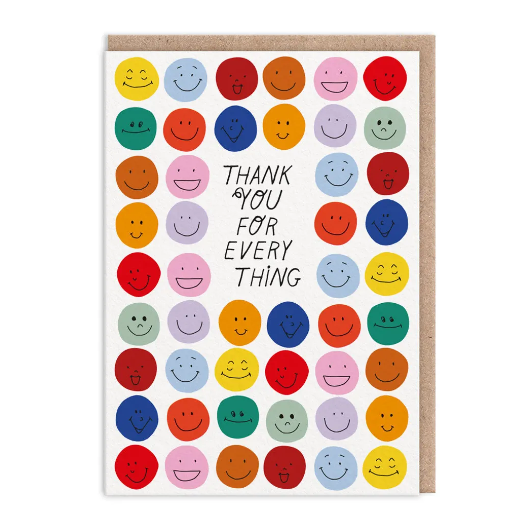 Smileys Thank You Card 😀 - Hartland | Ohh Deer