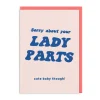 Sorry About Your Lady Parts New Baby Card | Ohh Deer