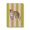 Striped Leopard A5 Perfect Bound Notebook