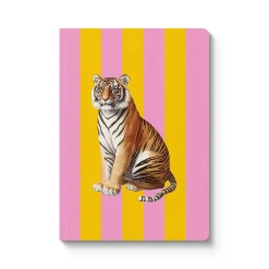 Striped Tiger A5 Perfect Bound Notebook