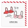 Support Bras Greeting Card | Gemma Correll Cards on Ohh Deer