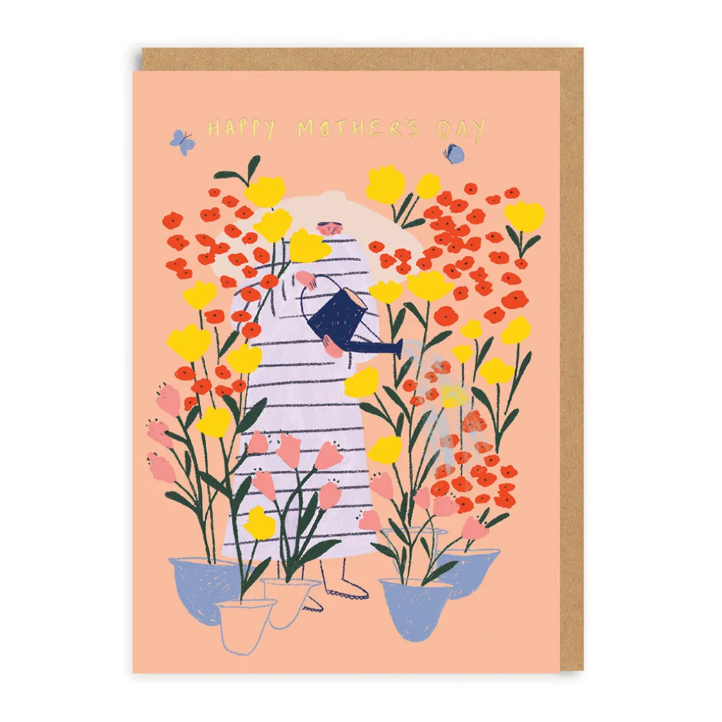 Tending Garden Mother's Day Card