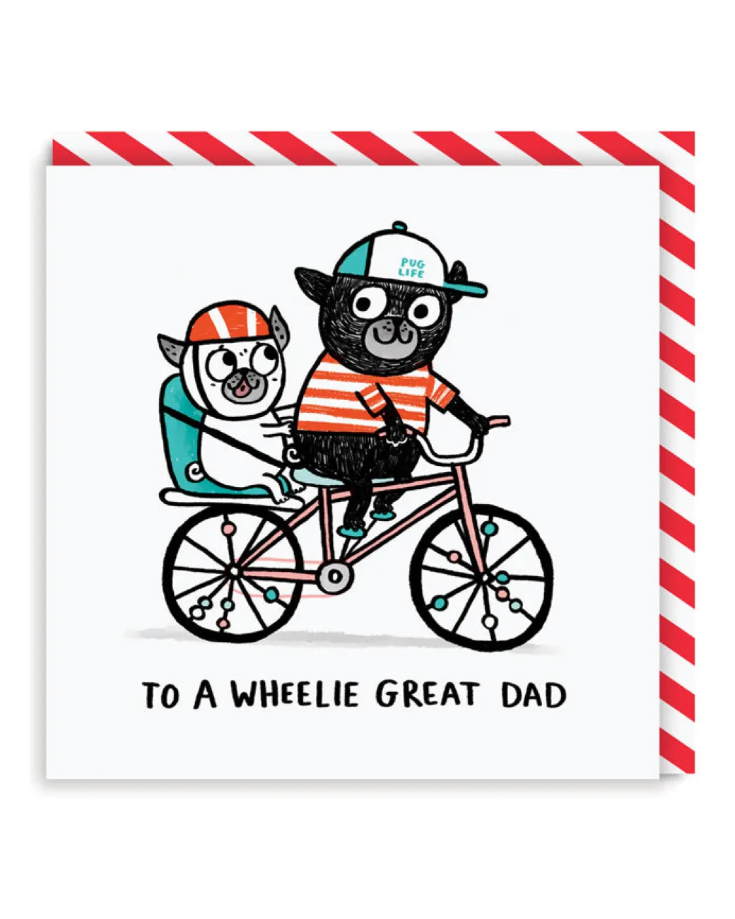 To A Wheelie Great Dad Father's Day Card | Ohh Deer