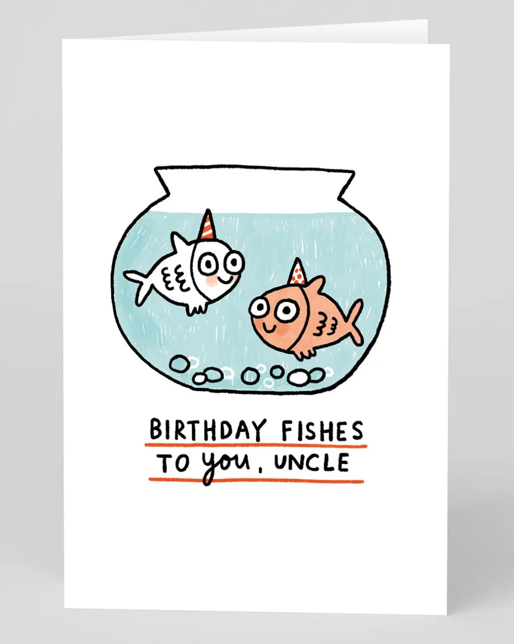 Uncle Fishes Birthday Card | Ohh Deer