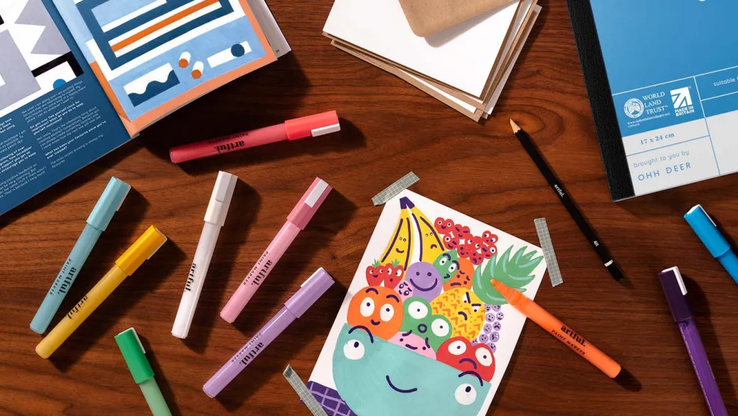 Unlock Creativity: Artful Paint Marker Box | Ohh Deer