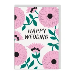 Wedding Flowers Greeting Card