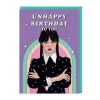 Wednesday Addams Unhappy Birthday Card ☠️ | Ohh Deer