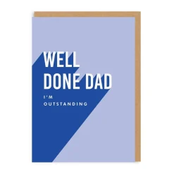 Well Done Dad Greeting Card - Twin Pines | Ohh Deer