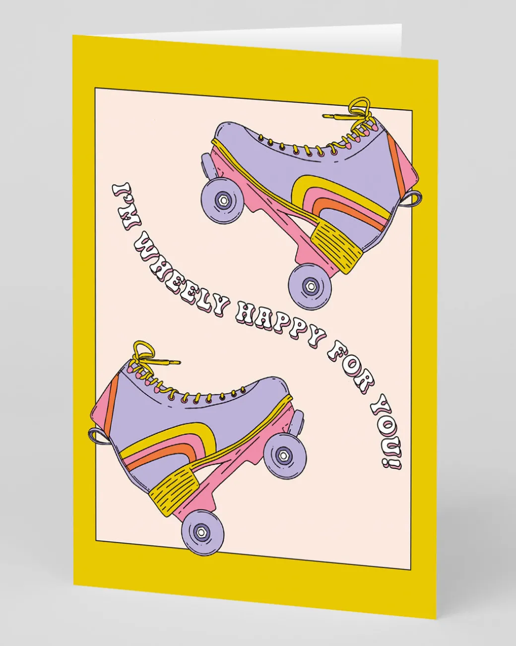 Wheely Happy For You Greeting Card | Ohh Deer