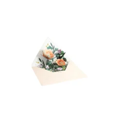 Wildflower Envelope 3D Pop Up Greeting Card | Ohh Deer
