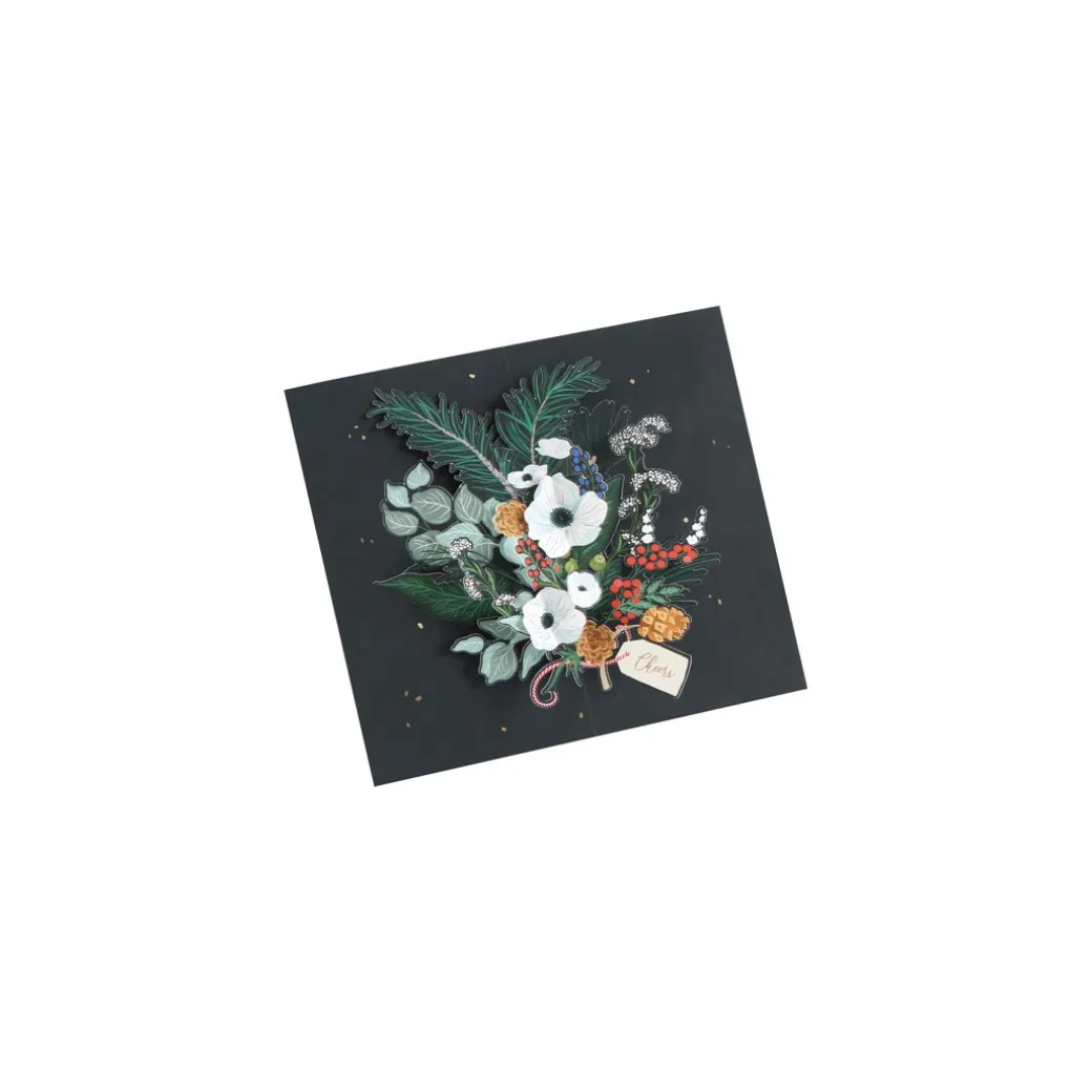 Winter Foliage 3D Pop Up Greeting Card | Ohh Deer