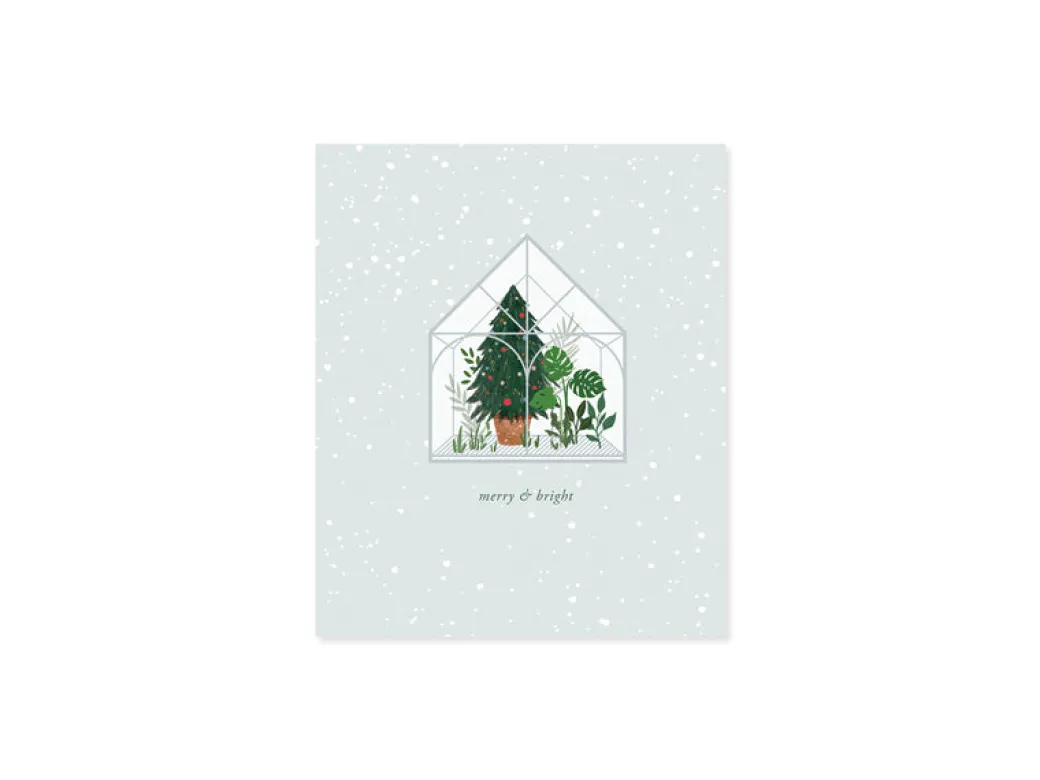 Winter Greenhouse 3D Pop Up Greeting Card | Ohh Deer