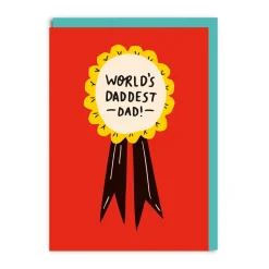 World's Daddest Dad Greeting Card