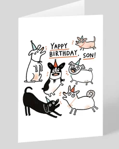 Yappy Birthday Son Greeting Card | Ohh Deer