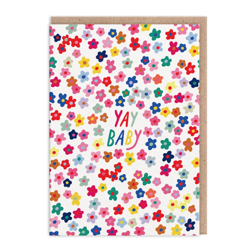 Yay Baby Flowers New Baby Card 🌸👶 | Ohh Deer