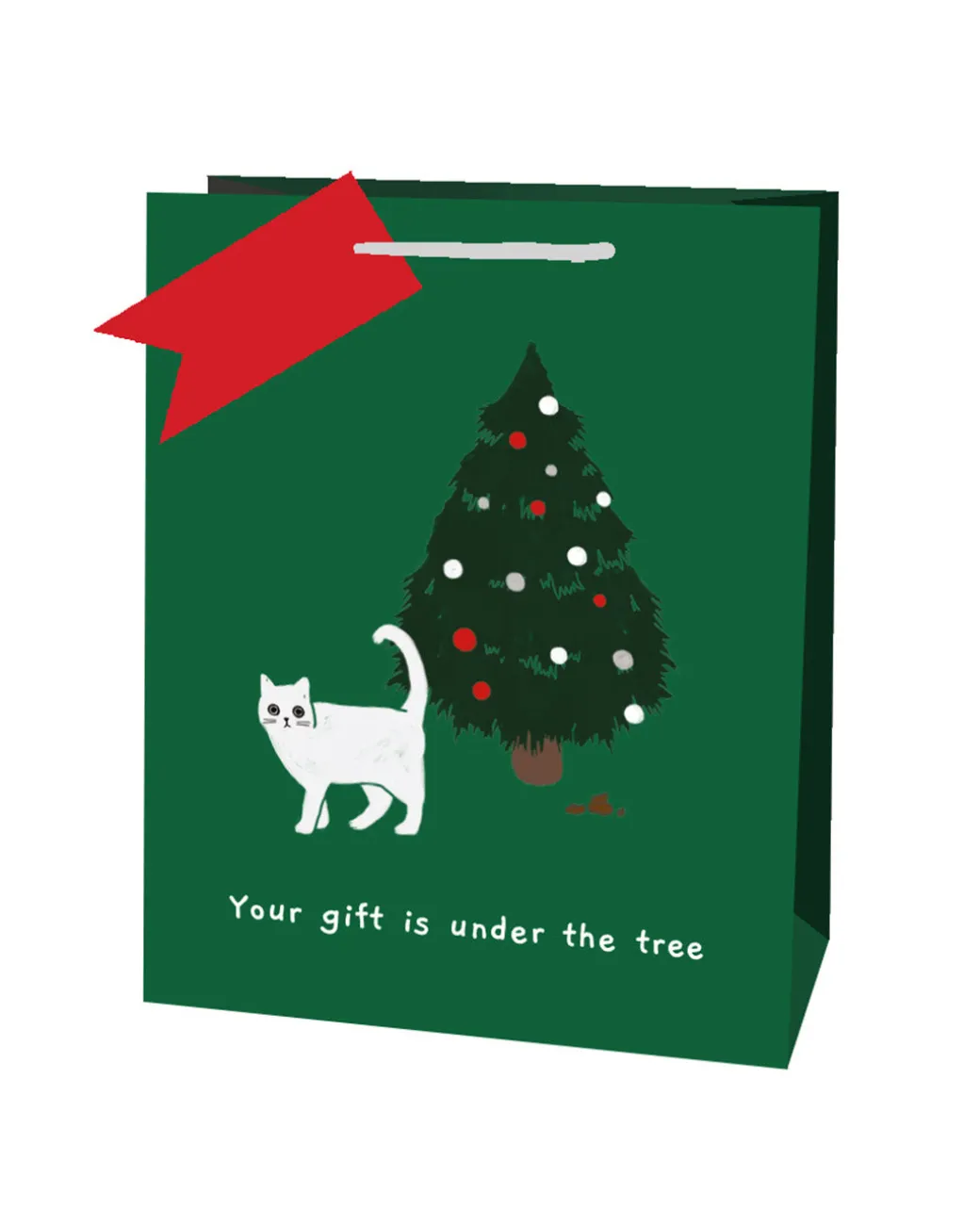 Your Gift Is Under The Tree Christmas Gift Bag | Ohh Deer